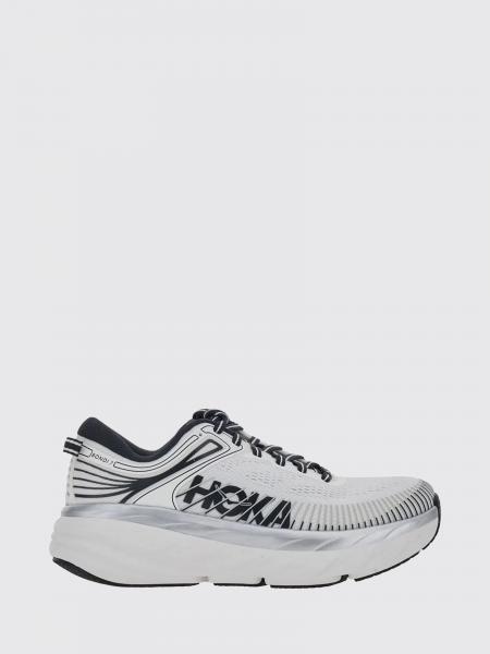 Bondi 7 Lightweight Cushioned Technical Fabric Sneakers Hoka