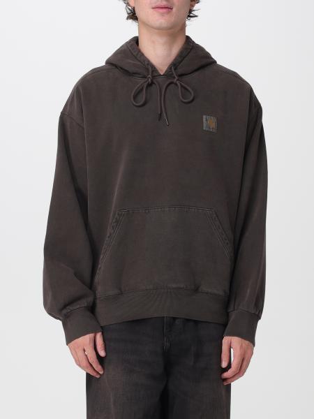 Carhartt WIP Relaxed Fit Cotton Hoodie with Kangaroo Pocket