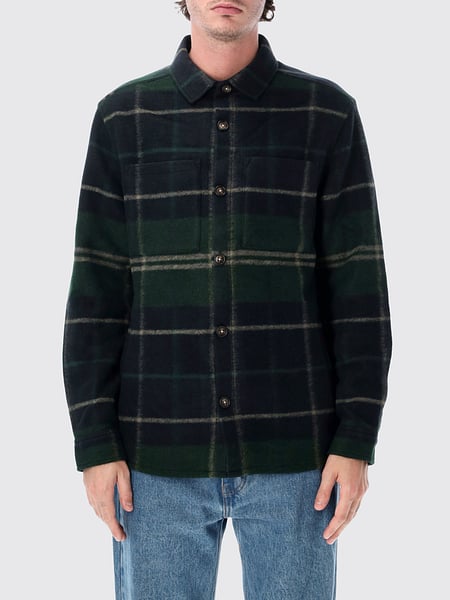 BARBOUR Woodlane パッチポケット付き タータン柄 ウールブレンド シャツジャケット