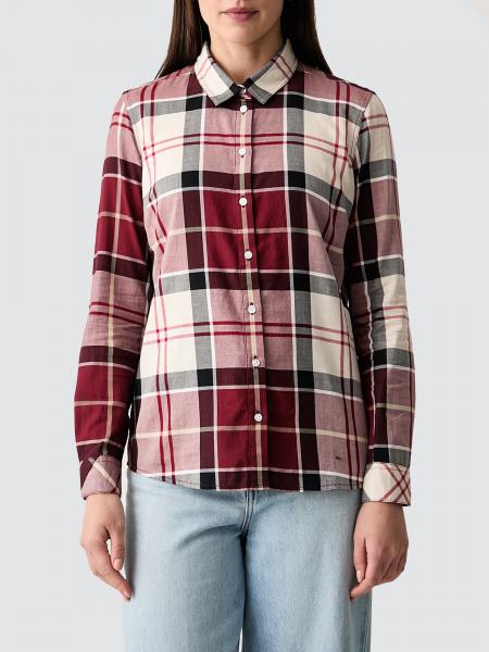 Bredon Tartan Cotton Shirt Barbour with a Concealed Button Placket