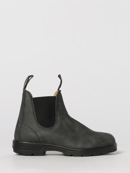 Blundstone 587 Aged-Effect Leather Chelsea Boots with Low Heel