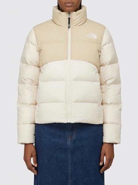 The North Face Water-Repellent Cropped Puffer Jacket with Funnel Neck