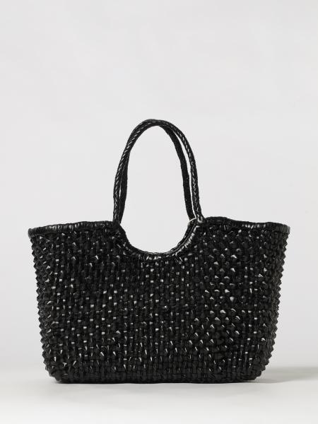 Large Nantucket Tote Bag Dragon Diffusion in Hand-Woven Buffalo Leather