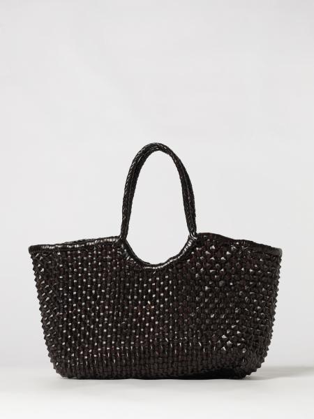 Large Nantucket Tote Bag Dragon Diffusion in Hand-Woven Buffalo Leather