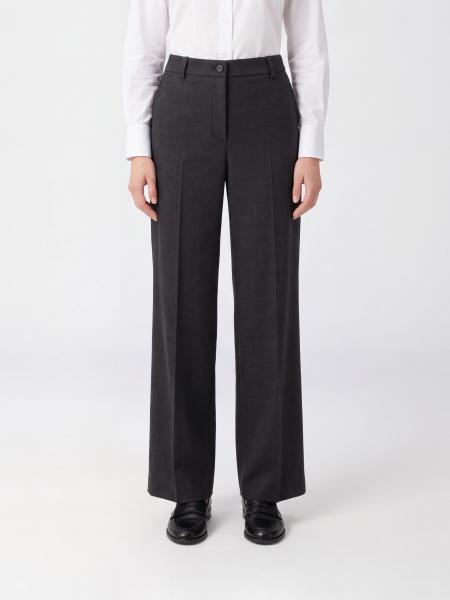 P.A.R.O.S.H. Ludy ミッドライズ ストレートレッグ ストレッチウールパンツ