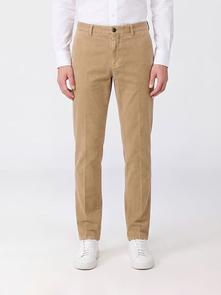 Slim-Fit-Chinohose PT Torino aus Stretch-Baumwolle mit Eingrifftaschen