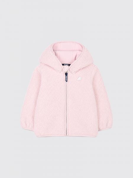 K-Way E. Janne Hooded Fleece Jacket for Boys with Contrast Logo