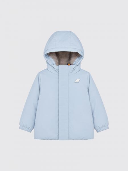K-Way Kids' E. Jack Reversible Hooded Jacket with Contrast Logo