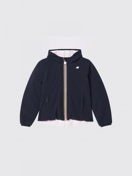 K-Way Lily Reversible Hooded Jacket for Boys with PrimaLoft® Padding