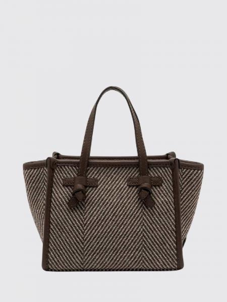 Miss Marcella Mini Chevron Cotton Bag Gianni Chiarini with Shoulder Strap