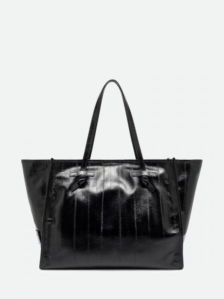 GIANNI CHIARINI 마르첼라 라미네이트 로고 카프스킨 가죽 숄더백