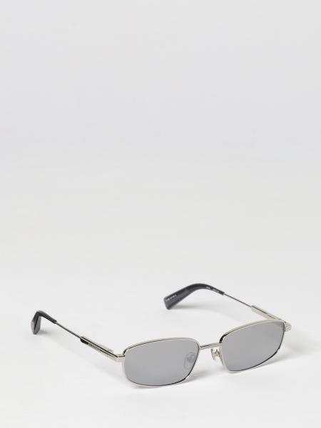 Jacquemus Sera Rectangular Frame Sunglasses in Acetate and Metal