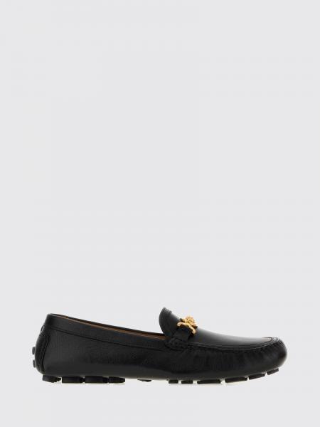 Calfskin Driver Versace Loafers with Medusa Plaque
