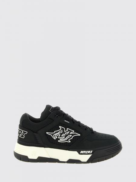 Amiri MA-94 Trainers in Leather, Mesh and Nubuck with Contrast Logo
