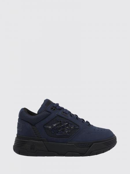Amiri MA-94 Trainers in Leather, Mesh and Nubuck with Contrast Logo