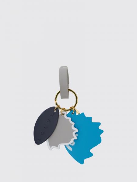 Porte-clés Marni pour enfant en polyuréthane avec imprimé abstrait bicolore