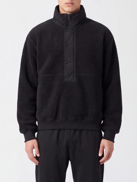 Entire Studios High-Neck Half-Zip Fleece Jacket with Elasticated Cuffs