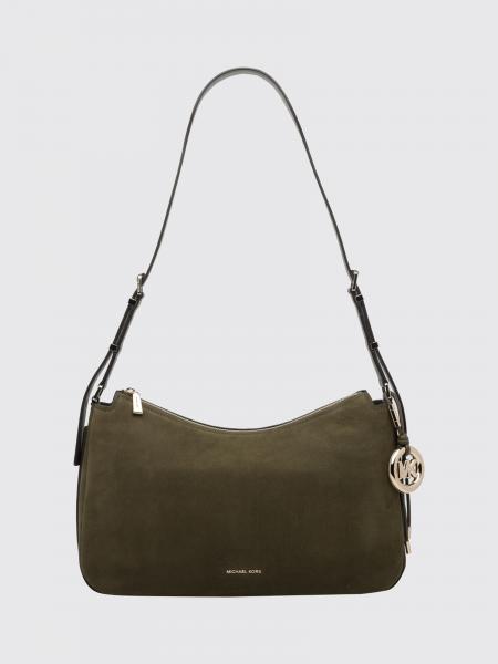 Michael Kors Medium Nolita Nubuck Shoulder Bag with Adjustable Handle