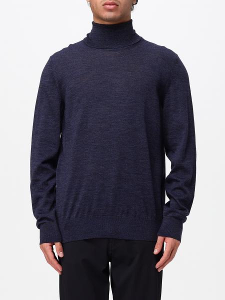 Rollkragenpullover BOSS aus reiner Schurwolle mit Rippbündchen