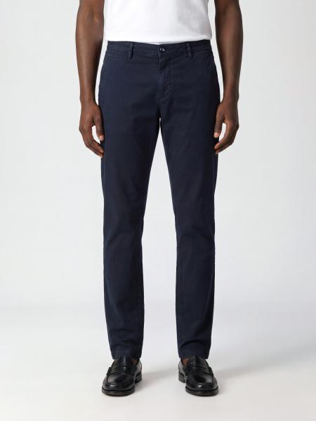 Jacob Cohen Mid-Rise Slim-Fit Cotton Chino Trousers with Slant Pockets