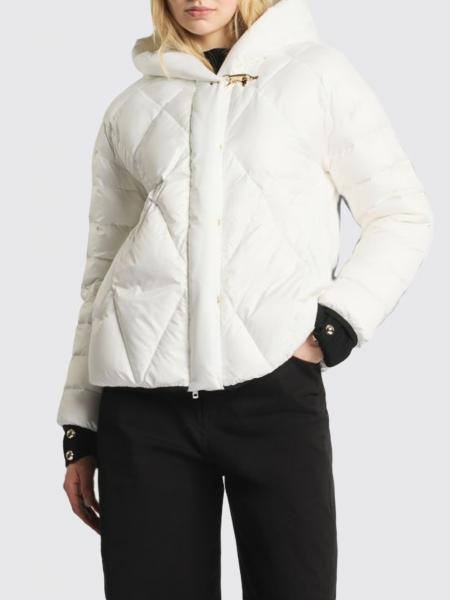 Fay Quilted Nylon Puffer Jacket with Hood and Iconic Toggles
