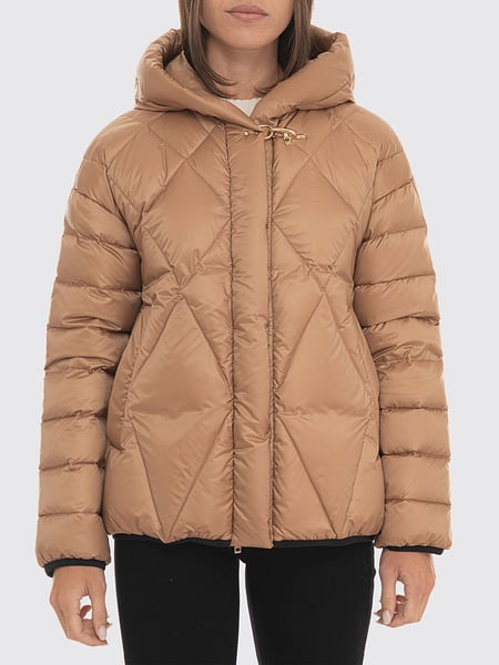 Fay Quilted Nylon Puffer Jacket with Hood and Iconic Toggles