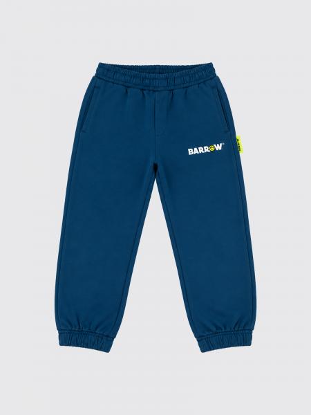 Barrow Kids Boy's Contrast Logo Jersey Jogging Pants