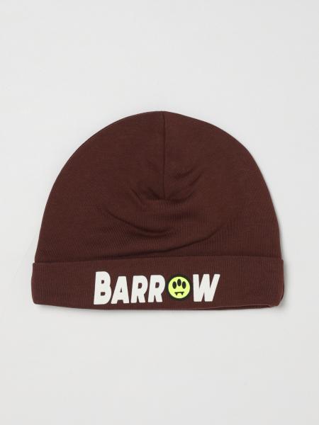 Gorro Barrow Kids para niño en algodón con estampado de oso de peluche y vuelta