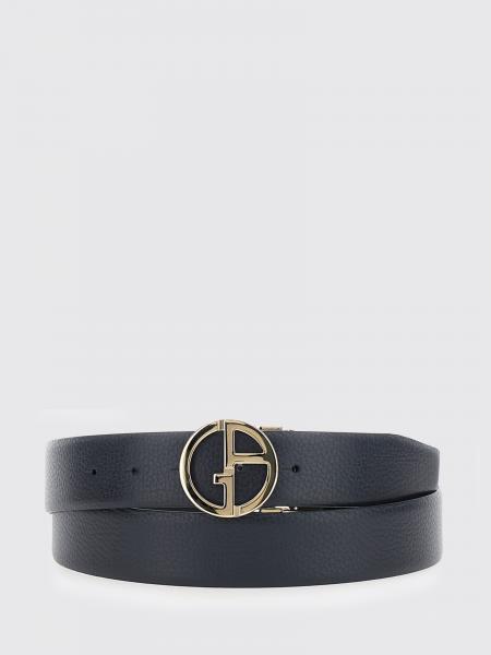 Wende-Ledergürtel Giorgio Armani mit Monogramm-Schließe