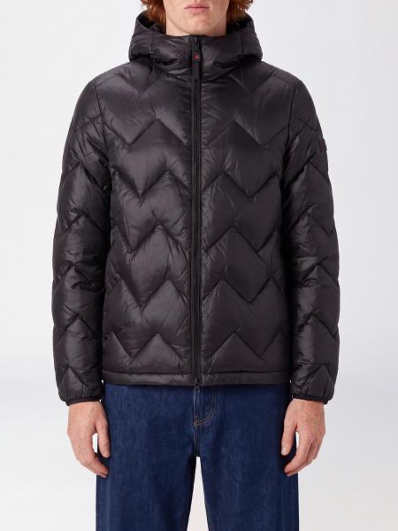 Peuterey Honova Hooded Chevron-Quilted Down Jacket