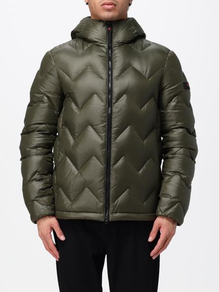 Peuterey Honova Hooded Chevron-Quilted Down Jacket