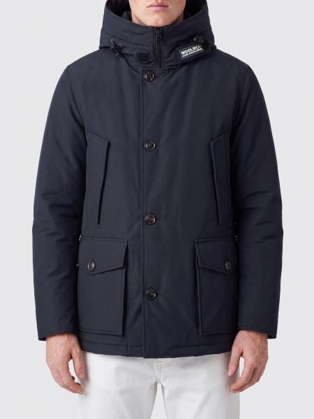 Woolrich Anorak Padded Hood Cotton-Blend Parka