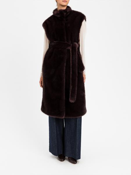 Fur coat woman Actitude Twinset