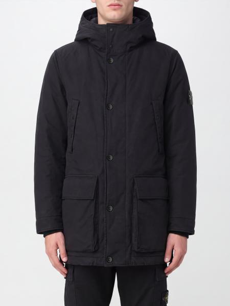 Stone Island Ghost Waterproof Technical Fabric Parka with Hood
