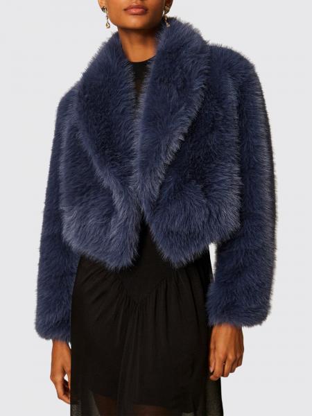 Fur coat woman Twinset