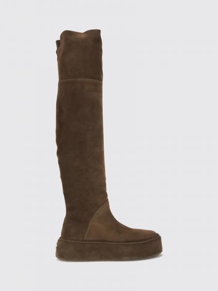 Casadei Suede Cuissardes Boots with Over-the-Knee Shaft