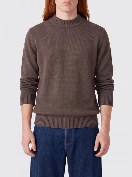 Pure Merino Wool Crewneck Jumper Drumohr with Long Sleeves
