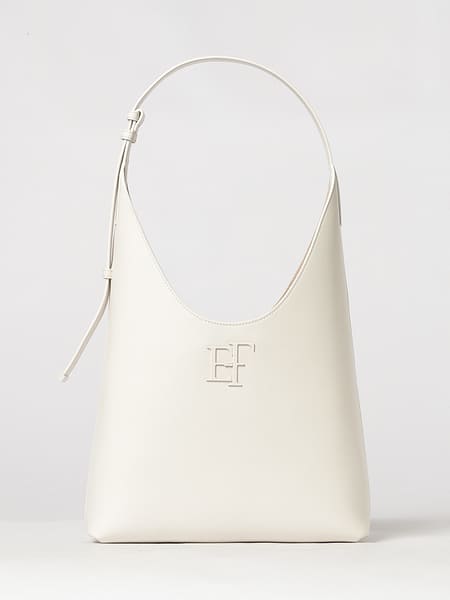 Borsa a spalla svasata Elisabetta Franchi con pochette interna estraibile