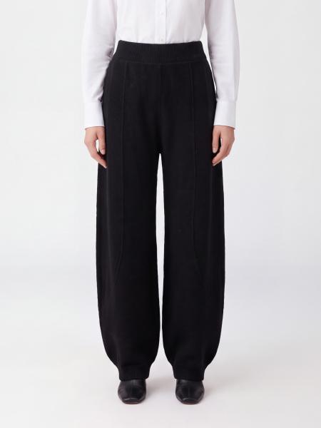 Max Mara Wide-Leg Knit Trousers in Wool and Cashmere