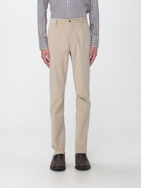 Pantalon slim fit taille moyenne Brooksfield en velours