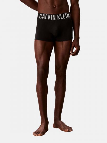 Three-Pack of Stretch Cotton Trunks with Logo Waistband Calvin Klein