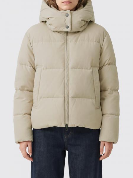 Madison Quilted Nylon Down Jacket Woolrich with a removable hood