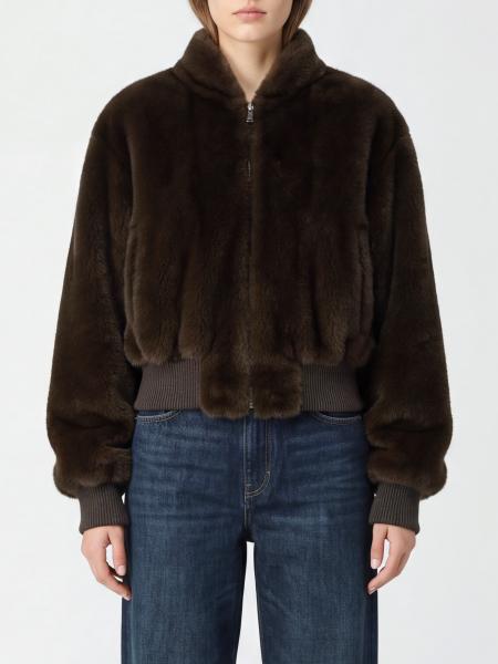 Fur coat woman Stella McCartney
