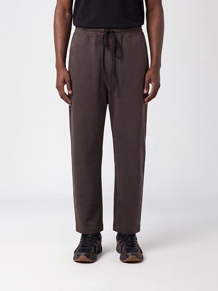 Thom Krom Stretch Cotton Jogging Trousers with Drawstring Waist