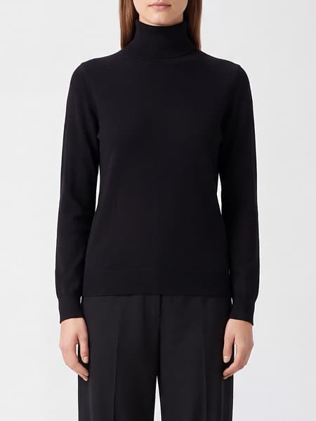 Wool and Cashmere Blend Roll Neck Jumper 'S Max Mara