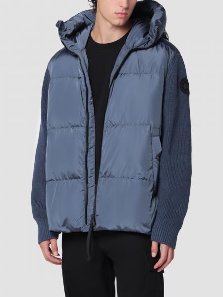 Doudoune Canada Goose à capuche en mélange de laine mérinos matelassée