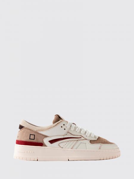 Zapatillas bajas Torneo D.A.T.E. de piel y ante con puntera perforada
