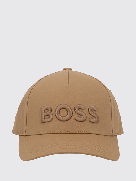 BOSS Cotton Baseball Cap with Adjustable Tone-on-Tone Logo