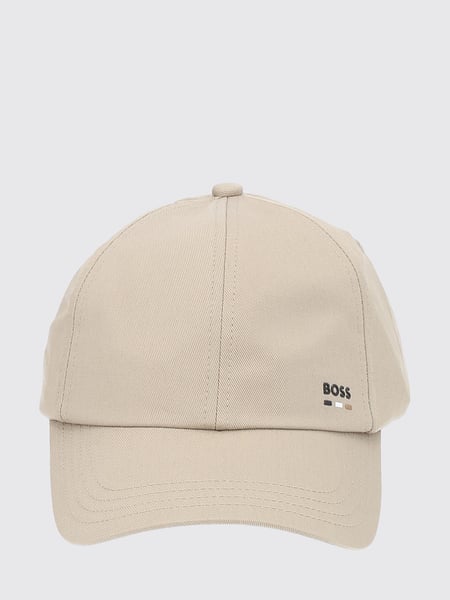 BOSS Cotton Baseball Cap with Contrasting Logo and Strap