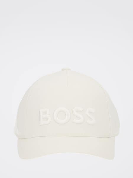 BOSS Cotton Baseball Cap with Tone-on-Tone Logo and Strap